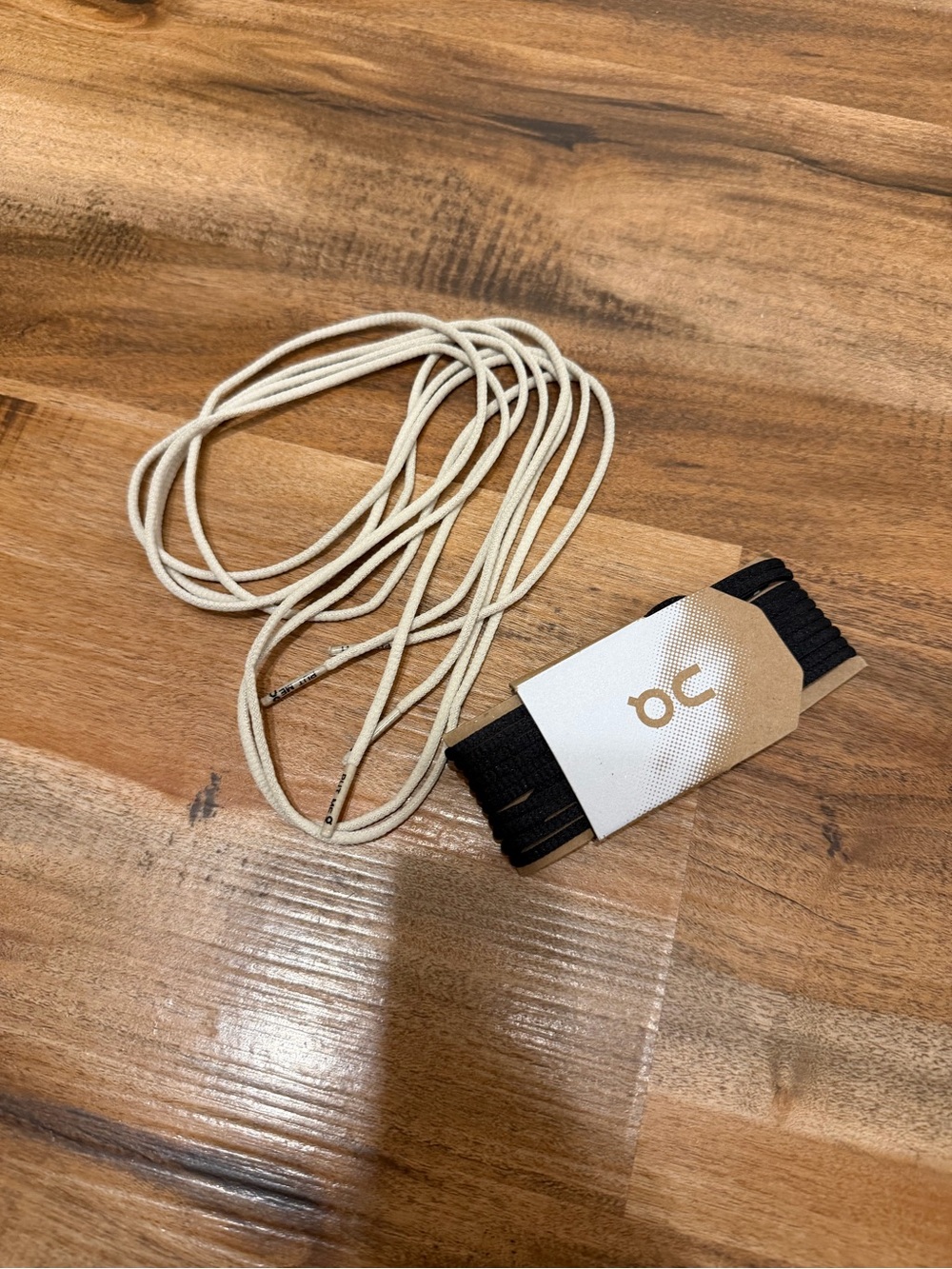 On Clouds Running Women’s Athletic Shoe Laces - Black & White